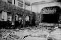 Katastrofa gónicza 1930r. -  zwłoki w sali w szkole w Zdrojowisku