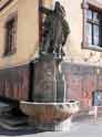 Nowa Ruda rynek - figura św. Foriana